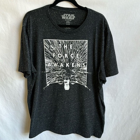 Star Wars Other - Star Wars The Force Awakens black T-shirt, size 2XL